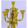 Image 3 : A PAIR OF NEOCLASSICAL-STYLE GILT-DECORATED BRASS MOUNTED MARBLE SIX-LIGHT CANDELABRA