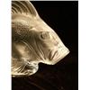 Image 2 : A COLORLESS AND FROSTED GLASS FISH-FORM SCULPTURE