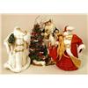 Image 1 : A DECORATIVE HOLIDAY FIGURAL GROUP