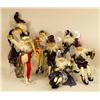 Image 1 : A GROUP OF SEVEN COMPOSITION HOLIDAY FAIRY FIGURES