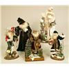Image 1 : A GROUP OF FIVE FREESTANDING CHRISTMAS THEME FIGURES