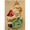 Image 2 : A GROUP OF PAINT-DECORATED FIGURAL GLASS CHRISTMAS ORNAMENTS