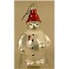 Image 3 : A GROUP OF PAINT-DECORATED FIGURAL GLASS CHRISTMAS ORNAMENTS