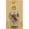 Image 5 : A GROUP OF PAINT-DECORATED FIGURAL GLASS CHRISTMAS ORNAMENTS