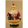 Image 3 : A GROUP OF PAINT-DECORATED FIGURAL GLASS CHRISTMAS ORNAMENTS
