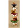 Image 5 : A GROUP OF PAINT-DECORATED FIGURAL GLASS CHRISTMAS ORNAMENTS