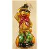 Image 2 : A GROUP OF PAINT-DECORATED FIGURAL GLASS HALLOWEEN ORNAMENTS