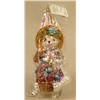 Image 5 : A GROUP OF PAINT-DECORATED FIGURAL GLASS EASTER ORNAMENTS