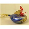 Image 3 : A GROUP OF ASSORTED PAINT-DECORATED FIGURAL GLASS CHRISTMAS ORNAMENTS