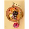 Image 6 : A GROUP OF ASSORTED PAINT-DECORATED FIGURAL GLASS CHRISTMAS ORNAMENTS