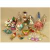 Image 1 : A GROUP OF ASSORTED PAINT-DECORATED FIGURAL GLASS CHRISTMAS ORNAMENTS