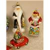 Image 4 : A GROUP OF ASSORTED PAINT-DECORATED FIGURAL GLASS CHRISTMAS ORNAMENTS