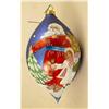 Image 5 : A GROUP OF ASSORTED OVERSIZE PAINT-DECORATED FIGURAL GLASS CHRISTMAS ORNAMENTS