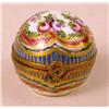 Image 3 : A GROUP OF SIX POLYCHROME-DECORATED PORCELAIN SMALL BOXES