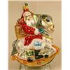 Image 3 : A GROUP OF ASSORTED PAINT-DECORATED FIGURAL GLASS CHRISTMAS ORNAMENTS