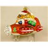 Image 4 : A GROUP OF ASSORTED PAINT-DECORATED FIGURAL GLASS CHRISTMAS ORNAMENTS