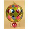 Image 3 : A GROUP OF ASSORTED PAINT-DECORATED FIGURAL GLASS CHRISTMAS ORNAMENTS