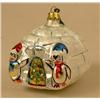 Image 3 : A GROUP OF ASSORTED PAINT-DECORATED FIGURAL GLASS CHRISTMAS ORNAMENTS