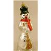 Image 7 : A GROUP OF ASSORTED PAINT-DECORATED FIGURAL GLASS CHRISTMAS ORNAMENTS