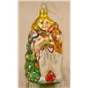 Image 8 : A GROUP OF ASSORTED PAINT-DECORATED FIGURAL GLASS CHRISTMAS ORNAMENTS