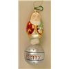 Image 4 : A GROUP OF ASSORTED PAINT-DECORATED FIGURAL GLASS CHRISTMAS ORNAMENTS