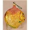 Image 4 : A GROUP OF ASSORTED PAINT-DECORATED FISH-FORM GLASS CHRISTMAS ORNAMENTS