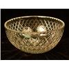 Image 2 : TWO COLORLESS CUT GLASS BOWLS