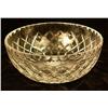 Image 5 : TWO COLORLESS CUT GLASS BOWLS
