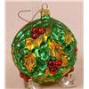 Image 4 : A GROUP OF ASSORTED PAINT-DECORATED FIGURAL GLASS CHRISTMAS ORNAMENTS