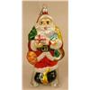 Image 5 : A GROUP OF ASSORTED PAINT-DECORATED FIGURAL GLASS CHRISTMAS ORNAMENTS