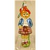 Image 10 : A GROUP OF ASSORTED PAINT-DECORATED FIGURAL GLASS CHRISTMAS ORNAMENTS