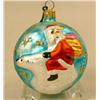 Image 4 : A GROUP OF ASSORTED PAINT-DECORATED FIGURAL GLASS CHRISTMAS ORNAMENTS