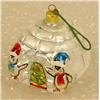Image 8 : A GROUP OF ASSORTED PAINT-DECORATED FIGURAL GLASS CHRISTMAS ORNAMENTS