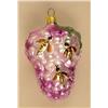 Image 10 : A GROUP OF ASSORTED PAINT-DECORATED FIGURAL GLASS CHRISTMAS ORNAMENTS