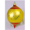 Image 5 : A GROUP OF ASSORTED PAINT-DECORATED FIGURAL GLASS CHRISTMAS ORNAMENTS