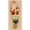 Image 9 : A GROUP OF ASSORTED PAINT-DECORATED FIGURAL GLASS CHRISTMAS ORNAMENTS