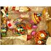 Image 1 : A GROUP OF ASSORTED PAINT-DECORATED FIGURAL GLASS CHRISTMAS ORNAMENTS