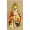 Image 4 : A GROUP OF ASSORTED PAINT-DECORATED FIGURAL GLASS CHRISTMAS ORNAMENTS
