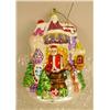 Image 5 : A GROUP OF ASSORTED PAINT-DECORATED FIGURAL GLASS CHRISTMAS ORNAMENTS