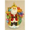 Image 4 : A GROUP OF ASSORTED PAINT-DECORATED FIGURAL GLASS CHRISTMAS ORNAMENTS