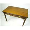 Image 2 : A FEDERAL STYLE INLAID MAHOGANY AND BRASS MOUNTED TWO-DRAWER SERVER