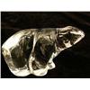 Image 5 : FOUR COLORLESS GLASS ANIMAL FIGURES
