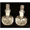 Image 2 : FOUR COLORLESS AND FROSTED SCENT BOTTLES