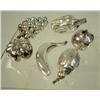 Image 1 : A GROUP OF SIX STERLING SILVER FRUIT AND VEGETABLES