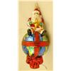 Image 4 : A GROUP OF ASSORTED  PAINT-DECORATED FIGURAL GLASS CHRISTMAS ORNAMENTS