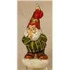 Image 3 : A GROUP OF ASSORTED  PAINT-DECORATED FIGURAL GLASS CHRISTMAS ORNAMENTS