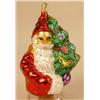 Image 5 : A GROUP OF ASSORTED  PAINT-DECORATED FIGURAL GLASS CHRISTMAS ORNAMENTS