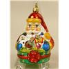 Image 6 : A GROUP OF ASSORTED  PAINT-DECORATED FIGURAL GLASS CHRISTMAS ORNAMENTS