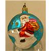Image 6 : A GROUP OF ASSORTED  PAINT-DECORATED FIGURAL GLASS CHRISTMAS ORNAMENTS