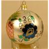 Image 7 : A GROUP OF ASSORTED  PAINT-DECORATED FIGURAL GLASS CHRISTMAS ORNAMENTS